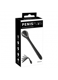 Черный гибкий уретральный стимулятор с вибрацией Vibrating Bendable Dilator - 13,5 см. - Orion - купить с доставкой в Йошкар-Оле