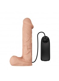 Женский поясной страпон с вибрацией - 26 см. - Baile - купить с доставкой в Йошкар-Оле