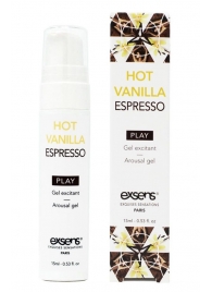 Возбуждающий гель Hot Vanilla Espresso Arousal Gel - 15 мл. - Exsens - купить с доставкой в Йошкар-Оле