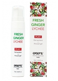 Возбуждающий гель Fresh Ginger Lychee Arousal Gel - 15 мл. - Exsens - купить с доставкой в Йошкар-Оле