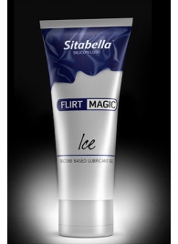 Силиконовая гель-смазка FLIRT MAGIC Ice с лёгким пролонгирующим эффектом - 75 мл. - Sitabella - купить с доставкой в Йошкар-Оле