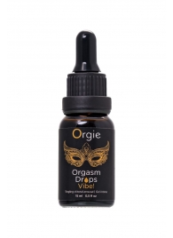 Возбуждающий гель для клитора ORGIE Orgasm Drops Vibe - 15 мл. - ORGIE - купить с доставкой в Йошкар-Оле