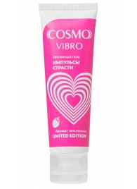 Возбуждающий гель на водно-силиконовой основе Cosmo Vibro с ароматом земляники - 50 гр. - Биоритм - купить с доставкой в Йошкар-Оле