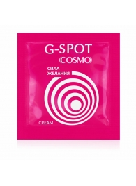 Стимулирующий интимный крем для женщин Cosmo G-spot - 2 гр. - Биоритм - купить с доставкой в Йошкар-Оле