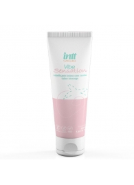 Лубрикант на водной основе Vibe Sensation с клубничным вкусом и легким вибрирующим эффектом - 50 гр. - INTT - купить с доставкой в Йошкар-Оле