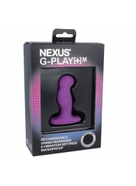Фиолетовая вибровтулка Nexus G-Play+ M - Nexus Range - в Йошкар-Оле купить с доставкой