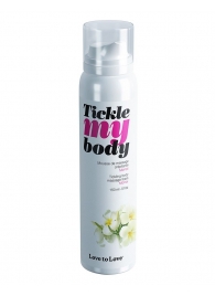 Массажная хрустящая пенка Tickle My Body Monoi с ароматом моной - 150 мл. - Love to Love - купить с доставкой в Йошкар-Оле