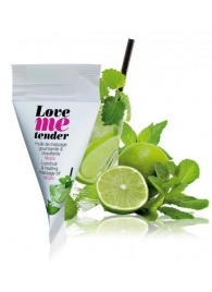 Съедобное согревающее массажное масло Love Me Tender Mojito с ароматом мохито - 10 мл. - Love to Love - купить с доставкой в Йошкар-Оле