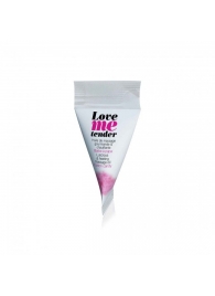 Съедобное согревающее массажное масло Love Me Tender Cotton Candy с ароматом сладкой ваты - 10 мл. - Love to Love - купить с доставкой в Йошкар-Оле