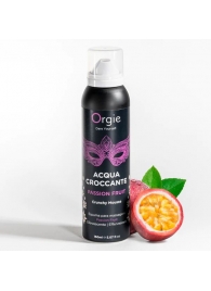 Хрустящая пенка для массажа Acqua Croccante Passion Fruit - 150 мл. - ORGIE - купить с доставкой в Йошкар-Оле
