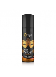 Съедобный гель Dual Vibe Sex On The Beach с эффектом вибрации и вкусом коктейля «секс на пляже» - 15 мл. - ORGIE - купить с доставкой в Йошкар-Оле