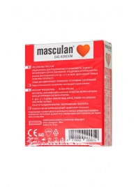 Презервативы Masculan Sensitive plus - 3 шт. - Masculan - купить с доставкой в Йошкар-Оле