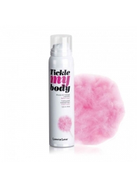 Массажная хрустящая пенка Tickle My Body Cotton Candy с ароматом сладкой ваты - 150 мл. - Love to Love - купить с доставкой в Йошкар-Оле
