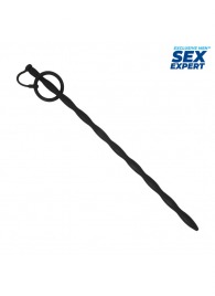 Черный стимулятор уретры Sex Expert - Sex Expert - купить с доставкой в Йошкар-Оле