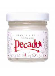 Массажная свеча Brandy   Pear - 35 мл. - Pecado - купить с доставкой в Йошкар-Оле