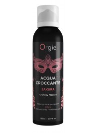 Хрустящая пенка для массажа Orgie Acqua Croccante Sakura с ароматом сакуры - 150 мл. - ORGIE - купить с доставкой в Йошкар-Оле