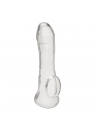 Прозрачная насадка на пенис Transparent Penis Enhancing Sleeve Extension - 15,9 см. - BlueLine - в Йошкар-Оле купить с доставкой