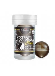 Анальный лубрикант на масляной основе Hot Ball Plus Conforto (2 шарика по 3 гр.) - HotFlowers - купить с доставкой в Йошкар-Оле