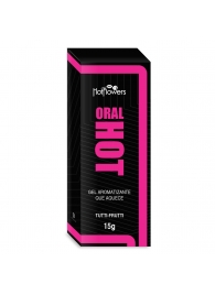 Гель для оральных ласк Oral Hot с согревающим эффектом - 15 гр. - HotFlowers - купить с доставкой в Йошкар-Оле