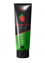 Смазка на водной основе с ароматом клубники Strawberry Lubricant - 100 мл. - INTT - купить с доставкой в Йошкар-Оле