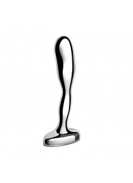 Стальной стимулятор простаты Stainless Steel Prostate Plug - 11,5 см. - b-Vibe - в Йошкар-Оле купить с доставкой