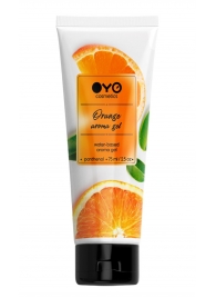 Лубрикант на водной основе OYO Aroma Gel Orange с ароматом апельсина - 75 мл. - OYO - купить с доставкой в Йошкар-Оле