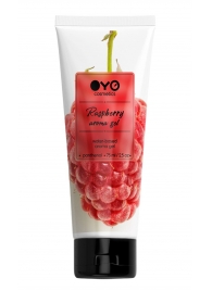 Лубрикант на водной основе OYO Aroma Gel Raspberry с ароматом малины - 75 мл. - OYO - купить с доставкой в Йошкар-Оле