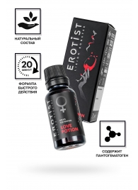 Возбуждающие капли для женщин Erotist Love Potion - 20 мл. - Erotist Libido Booster - купить с доставкой в Йошкар-Оле