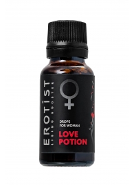 Возбуждающие капли для женщин Erotist Love Potion - 20 мл. - Erotist Libido Booster - купить с доставкой в Йошкар-Оле