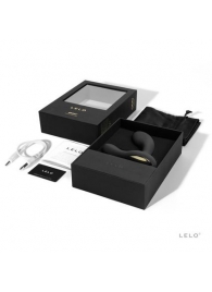 Чёрный перезаряжаемый стимулятор простаты Bruno Black - Lelo - в Йошкар-Оле купить с доставкой