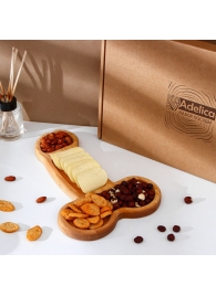 Деревянное блюдо для подачи в форме члена (32,5 х 20 х 1,7 см) - Сима-Ленд - купить с доставкой в Йошкар-Оле