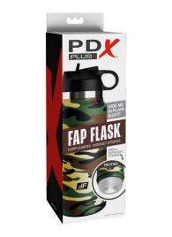 Мастурбатор в камуфляжной колбе Fap Flask - Pipedream - в Йошкар-Оле купить с доставкой