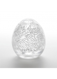 Мастурбатор-яйцо Keith Haring EGG PARTY - Tenga - в Йошкар-Оле купить с доставкой