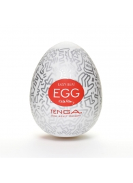 Мастурбатор-яйцо Keith Haring EGG PARTY - Tenga - в Йошкар-Оле купить с доставкой