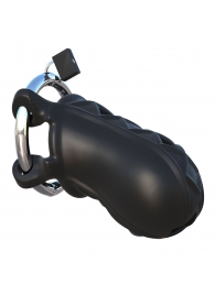 Черный замок верности Extreme Silicone Cock Blocker - Pipedream - купить с доставкой в Йошкар-Оле
