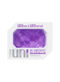 Фиолетовый мастурбатор-стимулятор Tenga Uni Amethyst - Tenga - в Йошкар-Оле купить с доставкой