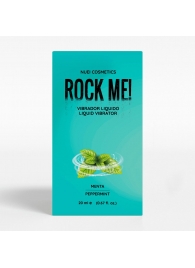 Жидкий вибратор Nuei Rock Me! с ароматом мяты - 20 мл. - Nuei cosmetics - купить с доставкой в Йошкар-Оле
