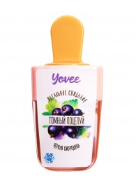 Охлаждающий бальзам для губ «Томный поцелуй» с ароматом черной смородины - 5 мл. - ToyFa - купить с доставкой в Йошкар-Оле
