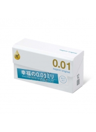 Увлажнённые презервативы Sagami Original 0.01 Extra Lub - 12 шт. - Sagami - купить с доставкой в Йошкар-Оле