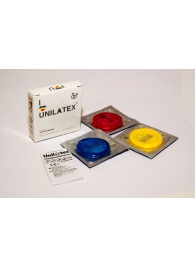 Разноцветные ароматизированные презервативы Unilatex Multifruits - 3 шт. - Unilatex - купить с доставкой в Йошкар-Оле