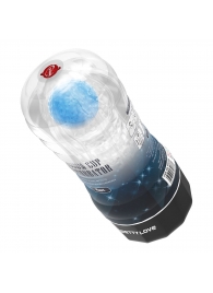 Прозрачный текстурированный мастурбатор Vacuum Cup Masturbator Planet - Baile - в Йошкар-Оле купить с доставкой