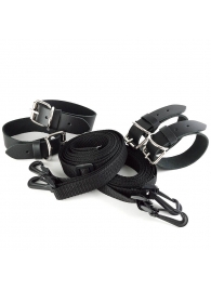 Черный комплект для растяжки на кровати «Новичок» - Sitabella - купить с доставкой в Йошкар-Оле