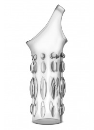 Прозрачная насадка на пенис Stretchy Studded Penis Sleeve Ring - Blush Novelties - в Йошкар-Оле купить с доставкой