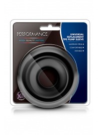 Черный уплотнитель на вакуумную помпу Replacement Pump Sleeve - Blush Novelties - в Йошкар-Оле купить с доставкой