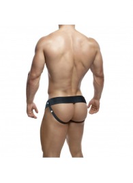 Телесный фаллопротез на черных эластичных ремнях 7 Inch Hollow Strap On - 17 см. - Blush Novelties - купить с доставкой в Йошкар-Оле