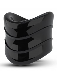 Черное эрекционное кольцо на мошонку Beef Ball Stretcher Snug X Long - Blush Novelties - в Йошкар-Оле купить с доставкой