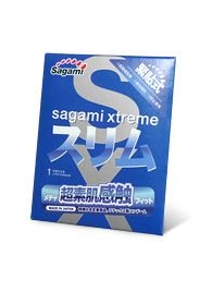 Презерватив Sagami Xtreme FEEL FIT 3D - 1 шт. - Sagami - купить с доставкой в Йошкар-Оле