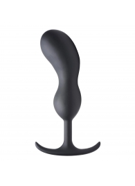 Черный массажер простаты с утяжелителями Premium Silicone Weighted Prostate Plug XL - 20,8 см. - XR Brands - в Йошкар-Оле купить с доставкой