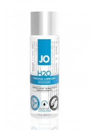 Охлаждающий лубрикант на водной основе JO Personal Lubricant H2O COOLING - 60 мл. - System JO - купить с доставкой в Йошкар-Оле