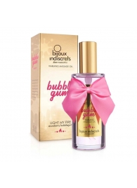 Разогревающее массажное масло Light My Fire Bubble Gum с ароматом бабл-гам - 100 мл. - Bijoux Indiscrets - купить с доставкой в Йошкар-Оле